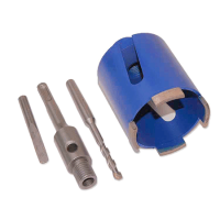 АЛМАЗНАЯ КОРОНКА БЕЗУДАРНАЯ ДЛЯ ПЕРФОРАТОРА SDS-PLUS 50мм АЛМАЗНАЯ КОРОНКА БЕЗУДАРНАЯ ДЛЯ ПЕРФОРАТОРА SDS-PLUS 50мм