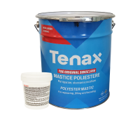 Клей полиэфирный Solido Trasparente (медовый, густой) 17л + отвердитель Tenax