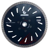 Алмазный отрезной диск TURBO AH SORMA (Сорма) D230/M14