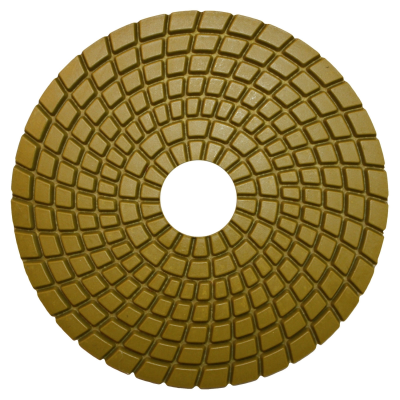 Диски полировальные эластичные PREMIUM W ALMIR D100/№800 (Премиум W АЛМИР) для мрамора и гранита (с водяным охлаждением)